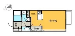 ベアグラス【2階】の間取り