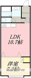 VILLA七飯【12号室】の間取り