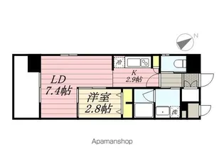 グランフォーレラグゼ箱崎【5階】の間取り