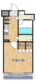 日神デュオステージ板橋駅前【309号室】の間取り