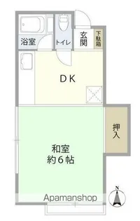 ファインコート【1階】の間取り