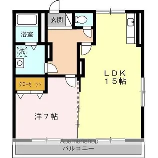 ミレニアム光Ⅱ【1階】の間取り