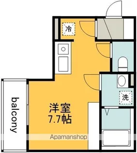 T'S CUORE調布【2階】の間取り