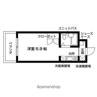 パピリオ・花の木【1階】の間取り