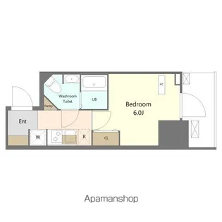 ALIVIS船橋EAST.WEST【6階】の間取り