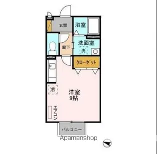 プレジール Ⅲ【2階】の間取り