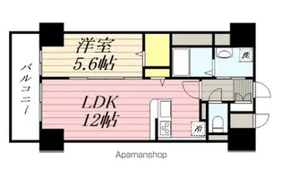 ルシエール清水【12階】の間取り