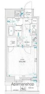 ヴェルステージ田端【12階】の間取り