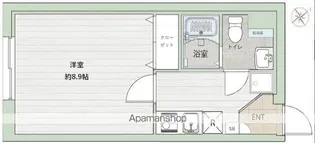 フラシア東武練馬【105号室】の間取り