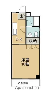 アクティパレス【207号室】の間取り