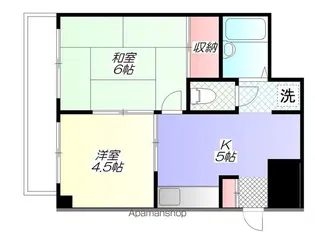 コーポイシイ【3階】の間取り