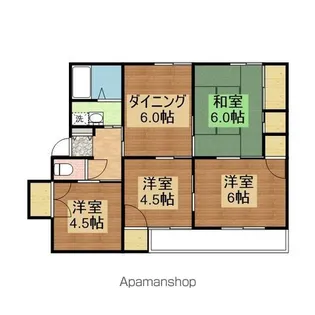 TSTⅦ【202号室】の間取り