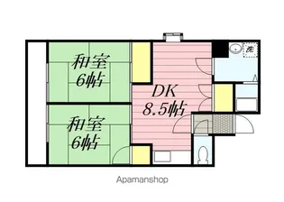 カーサオガワ【308号室】の間取り