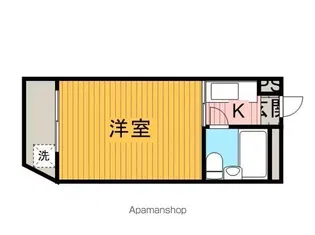 しらかばマンション【1階】の間取り