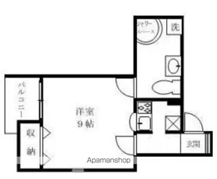 ドムスヒルズ光ヶ丘【1階】の間取り