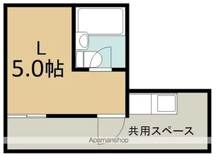 ロジングやなぎだⅡ(ロジングヤナギダツー)【2階】の間取り
