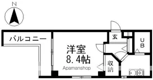 パルナス本町通【5階】の間取り