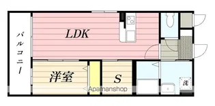 LIFEFIELD二日市南【403号室】の間取り
