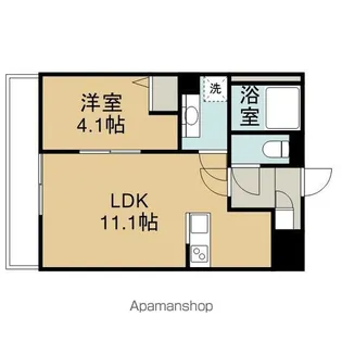 (仮)高津ビル【302号室】の間取り