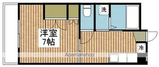 コーポ鈴蘭【1階】の間取り