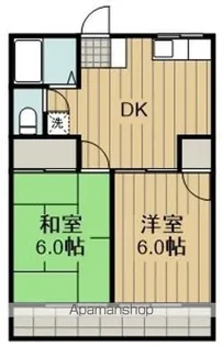 ハイツ光貴【2階】の間取り