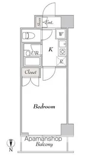 BLUROCK秋葉原【9階】の間取り