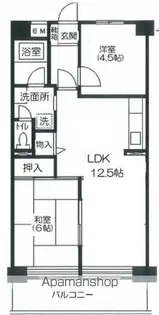 メゾン武蔵関【2階】の間取り