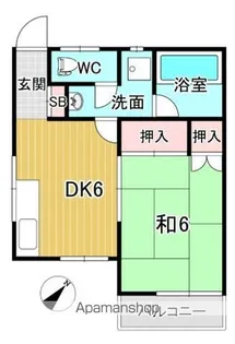 LUCE.F高取(旧レジデンスヤスダⅢ)【1階】の間取り