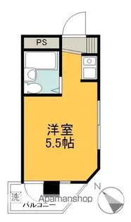 サンハイツ【2階】の間取り