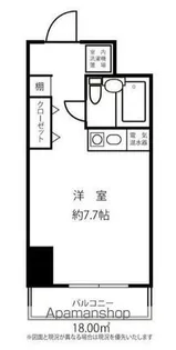 ドミール柏【201号室】の間取り