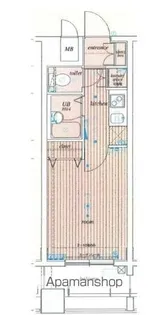 サンテミリオン白山【6階】の間取り