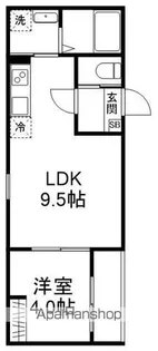 GRADUS八千代台Ⅳ【2階】の間取り