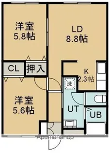 ステアSH【305号室】の間取り