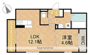 D−HILLS小池【1階】の間取り