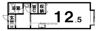 フィールドハイム【208号室】の間取り