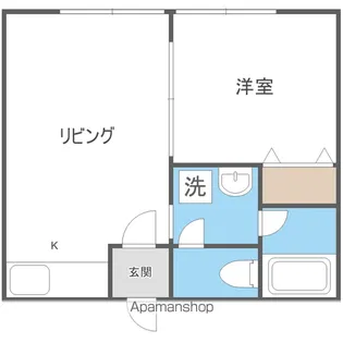 シティハイムベルウッド【103号室】の間取り