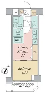 グランカーサ曳舟【3階】の間取り