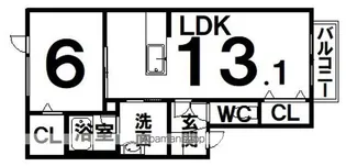 BUENA CASA【3階】の間取り