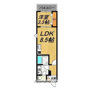 LE COCON 鳴海【1階】の間取り