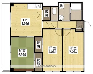 大濱ビルⅡ【5階】の間取り