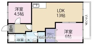 ハイツレインボーⅠ【103号室】の間取り