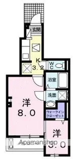 ル・ソレイユ【1階】の間取り