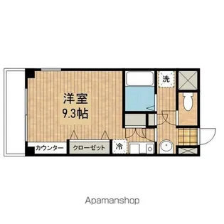 ART−RE【303号室】の間取り