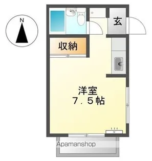 チャチャハイツ【2階】の間取り