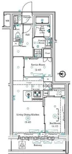 ARKMARK中村橋【1階】の間取り
