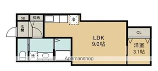 EST SENDAI【1階】の間取り