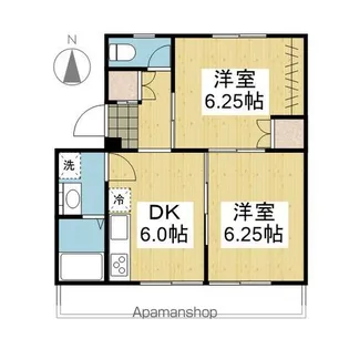 アルト堀江 3号棟【505.号室】の間取り