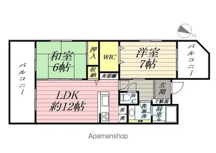 NEATビル【4階】の間取り