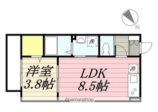MJ松戸【3階】の間取り