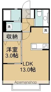 LETOIT JX【2階】の間取り
